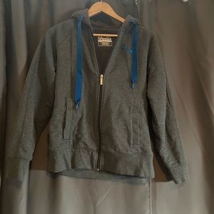 Zip up hooded sweatshirt by Under Armor